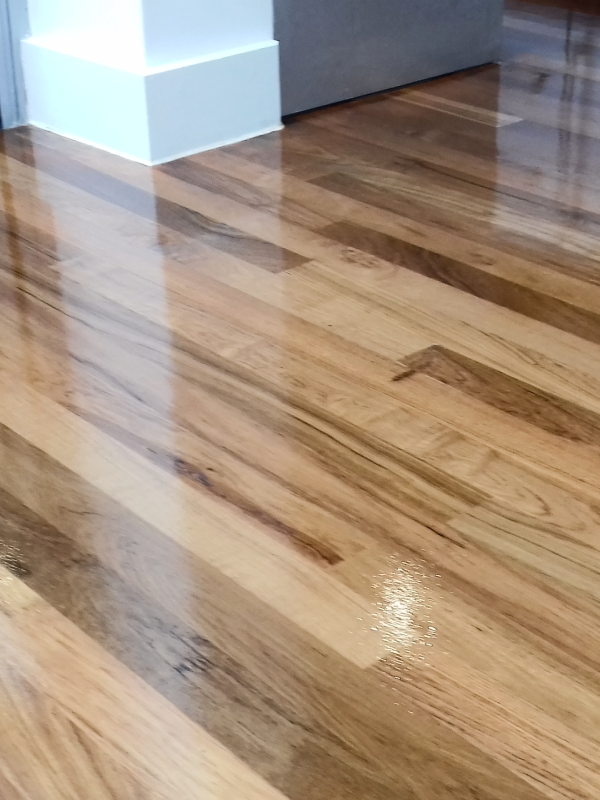 An image of a reclaimed wood flooring